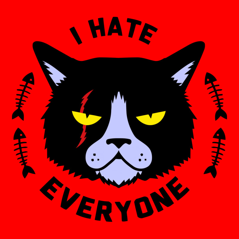 I Hate Everyone Bomber Jacket | Artistshot