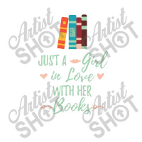 A Girl In Love With Her Books Bookworm Book Lover Bomber Jacket | Artistshot