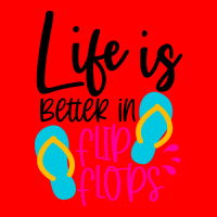 Life Is Better In Flip Flops Bomber Jacket | Artistshot