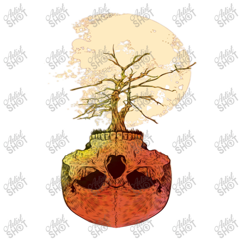 Skull Bowl For Tree With Full Moon Bomber Jacket | Artistshot