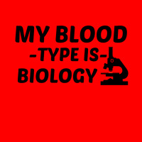 Biology My Blood Type Bomber Jacket | Artistshot