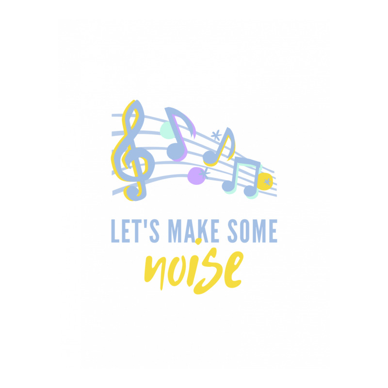 Lets Make Some Noise Music Notes Bomber Jacket by Perfect Designers | Artistshot