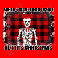 When You Re Dead Inside But It Christmas Skeleton Bomber Jacket | Artistshot