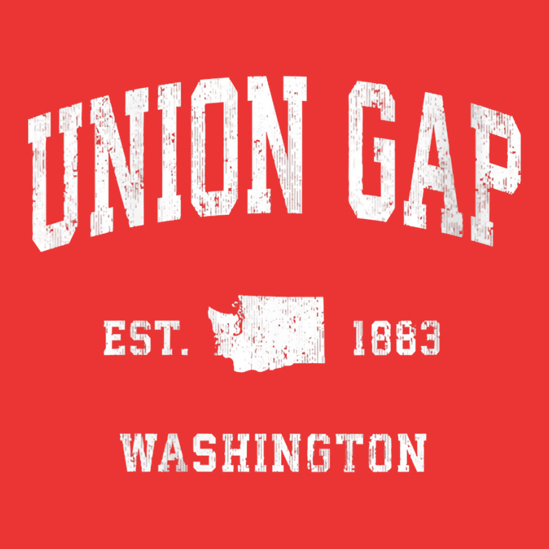 Womens Union Gap Washington Wa Vintage Athletic Sports Design V Neck T Mesh Cap | Artistshot