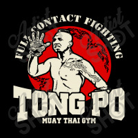 New Tong Po Muay Thai Fighter Villain Kickboxer Van Damme Movie Slim F V-neck Tee | Artistshot