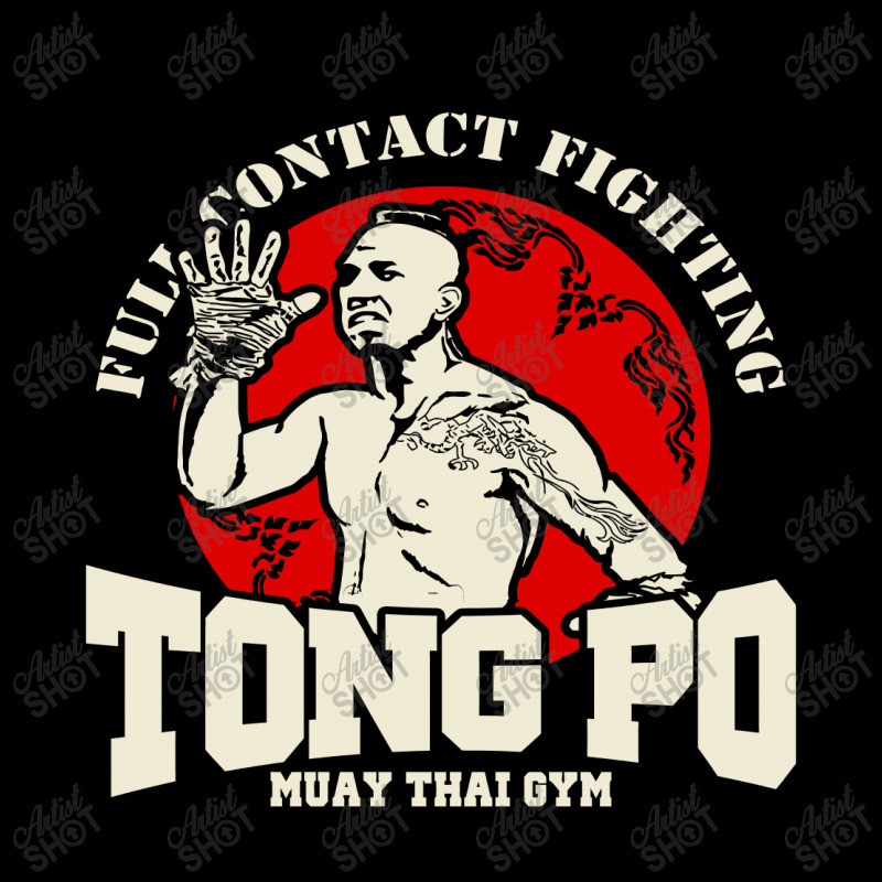 New Tong Po Muay Thai Fighter Villain Kickboxer Van Damme Movie Slim F V-neck Tee | Artistshot