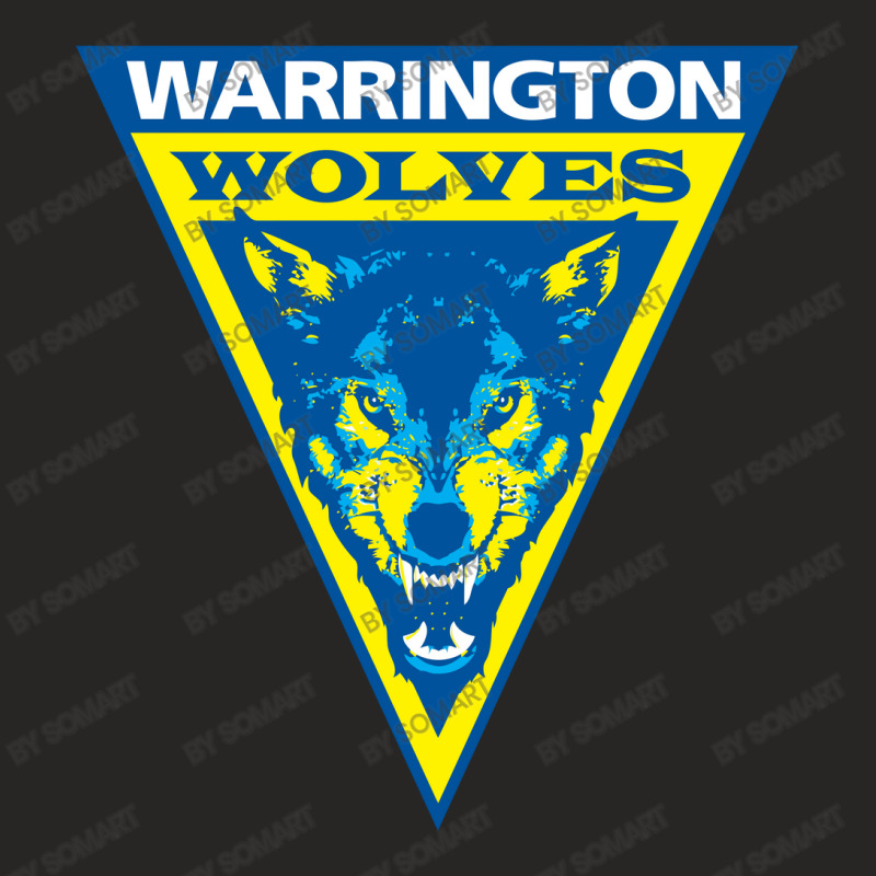 Warrington Wolves Ladies Fitted T-Shirt by SomArt | Artistshot