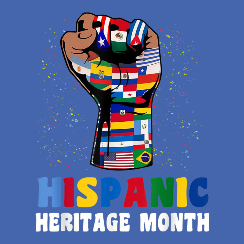 Hispanic Heritage Month Colorful Countries Flags Latinx Hand T Shirt Mesh cap by cm-arts | Artistshot