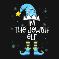 Happy Christmukkah Jewish I'm The Jewish Elf Christmas Xmas Mesh Cap | Artistshot