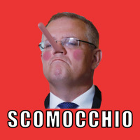 Scott Morrison Scomocchio Funny Trending Politician Face Mesh Cap | Artistshot