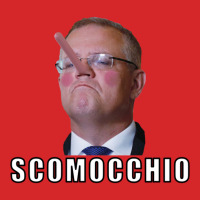 Scott Morrison Scomocchio Funny Trending Politician Face Trucker Cap | Artistshot