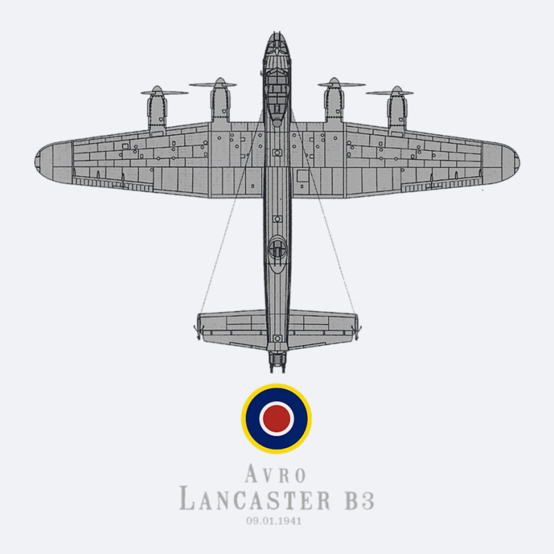 Lancaster B3 Tech Drawing Wwii Raf Bomber Airplane Trucker Cap | Artistshot