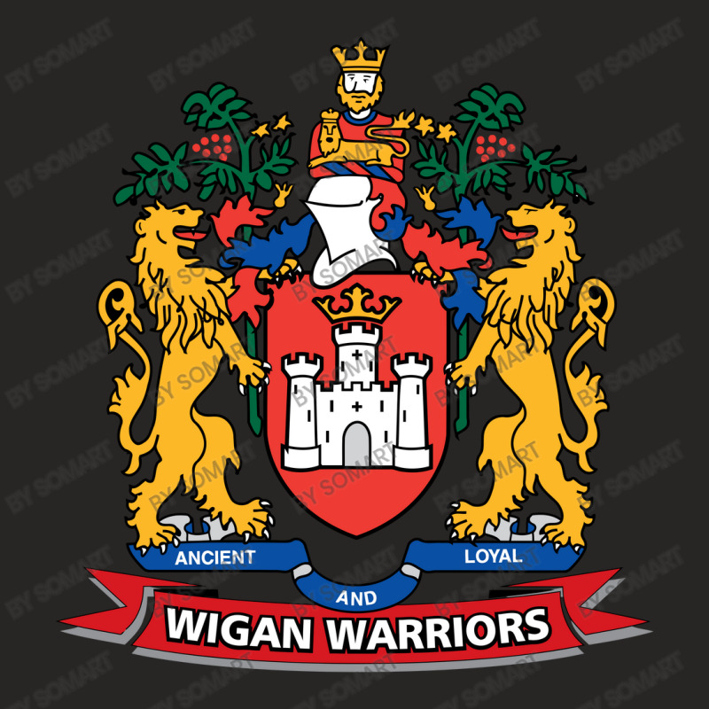 Wigan Warriors Ladies Fitted T-Shirt by SomArt | Artistshot