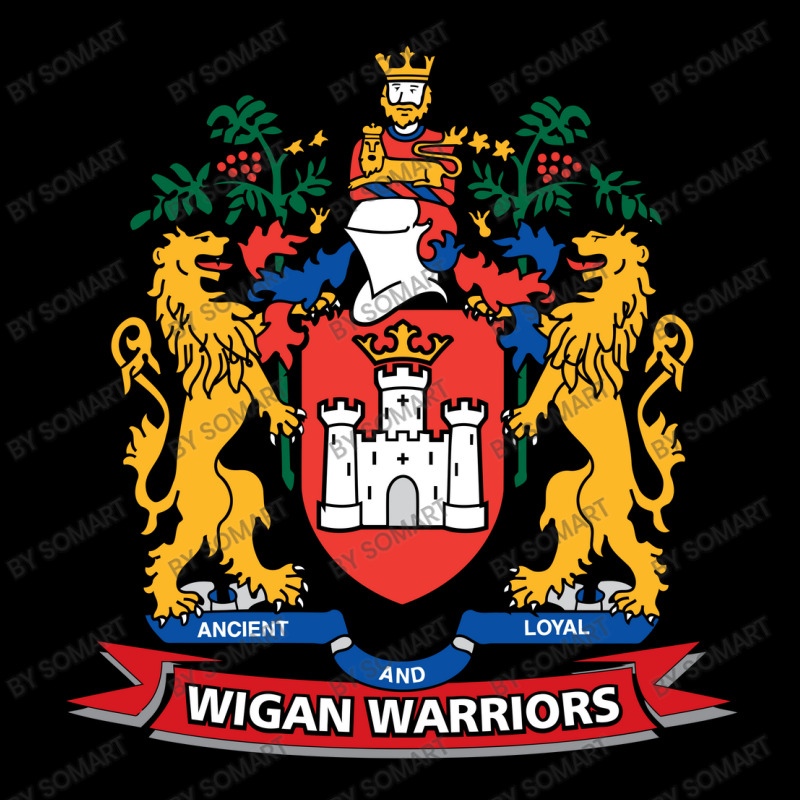 Wigan Warriors Cropped Sweater by SomArt | Artistshot