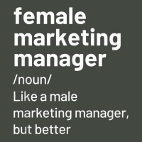 Female Marketing Manager Definition T Shirt Trucker Cap | Artistshot