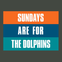 Sundays Are For The Dolphins Miami Footbal Trucker Cap | Artistshot