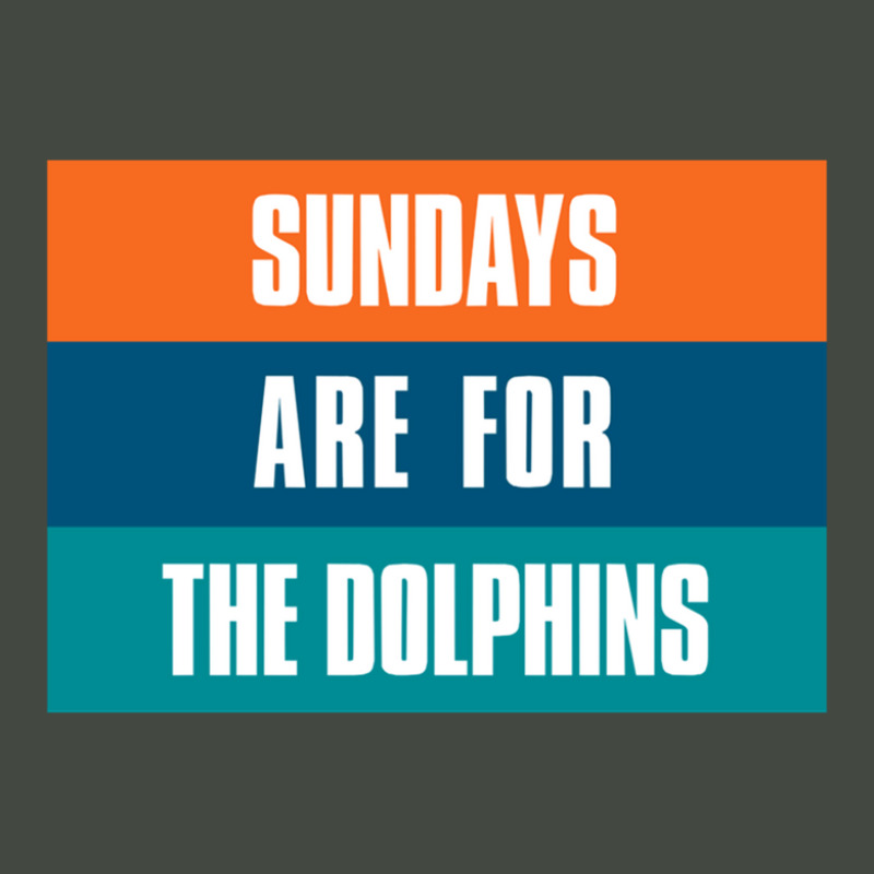 Sundays Are For The Dolphins Miami Footbal Trucker Cap | Artistshot