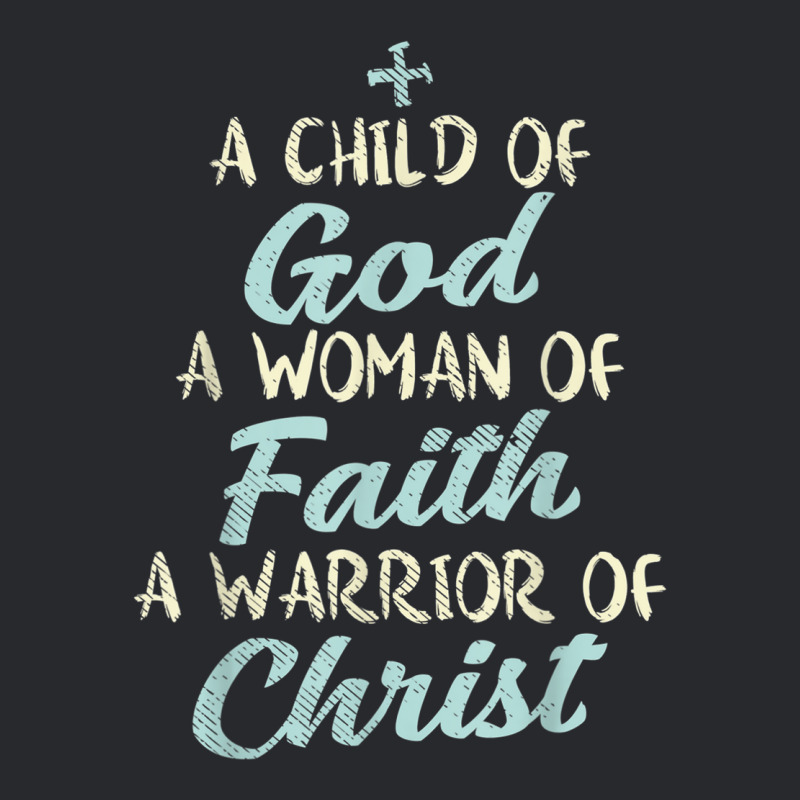 Child God Woman Faith Warrior Christ Jesus Christian Gift T Shirt Trucker Cap | Artistshot