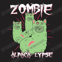 Zombie Alpaca Lypse Halloween Llama Horror Funny T-shirt | Artistshot