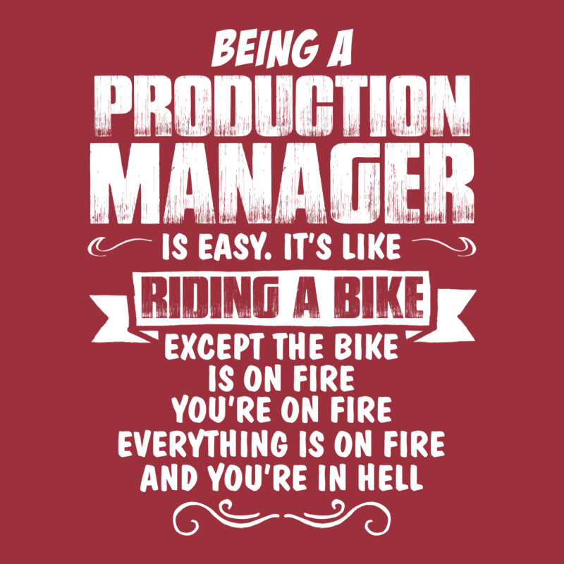 Being A Production Manager Vintage Hoodie | Artistshot