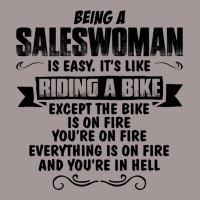 Being A Saleswoman Copy Vintage Hoodie | Artistshot