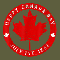 Happy Canada Day July 1st 1867 Canadian Holiday Souvenir T Shirt Camo Snapback | Artistshot