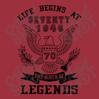 Life Begins At Seventy 1946 The Birth Of Legends Vintage Hoodie | Artistshot