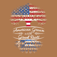 American Grown With Greek Roots Vintage Hoodie | Artistshot