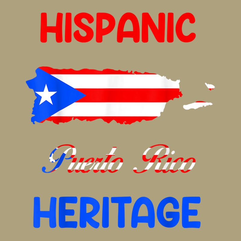 Puerto Rico Map Flag Hispanic Heritage Latin Month T Shirt Flat Bill Snapback Cap by cm-arts | Artistshot