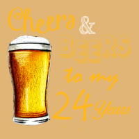 Cheers And Beers To  My 24 Years Vintage Hoodie | Artistshot