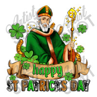 Happy St Patricks Day With St Patricks Cub Paper Bag - 8 X 4 1/2 X 10 1/4 | Artistshot