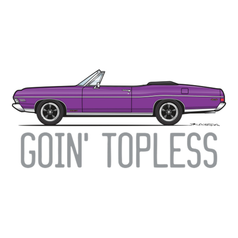 Goin Topless Custom Purple Double Wine Paper Bag - 6 1/2 X 3 1/2 X 12 3/8 | Artistshot