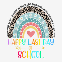 Happy Last Day Of School Teacher Student Graduation Rainbow 357 Camper Cup | Artistshot