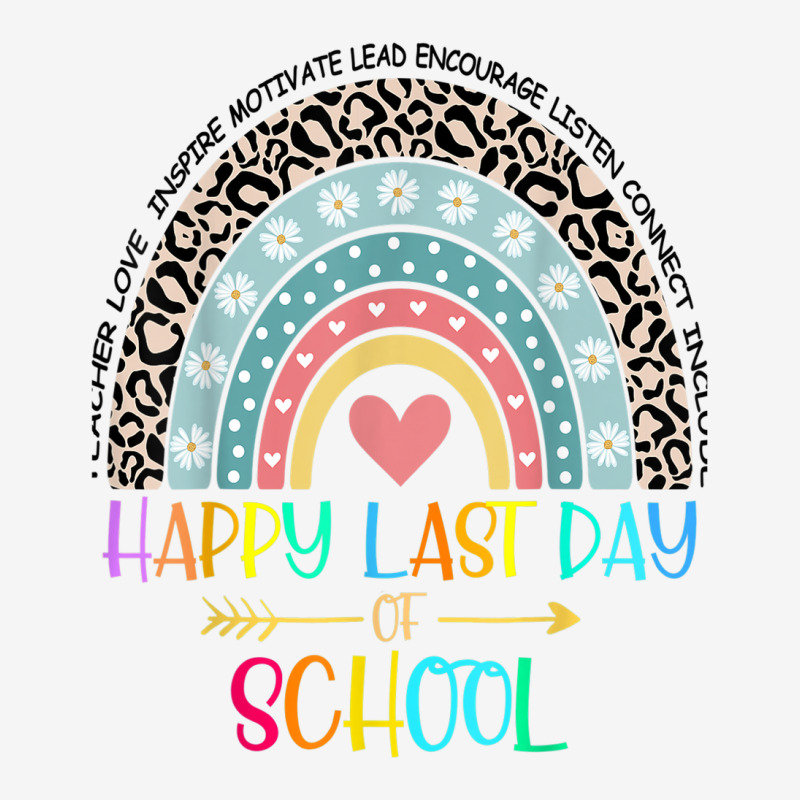 Happy Last Day Of School Teacher Student Graduation Rainbow 357 Camper Cup | Artistshot