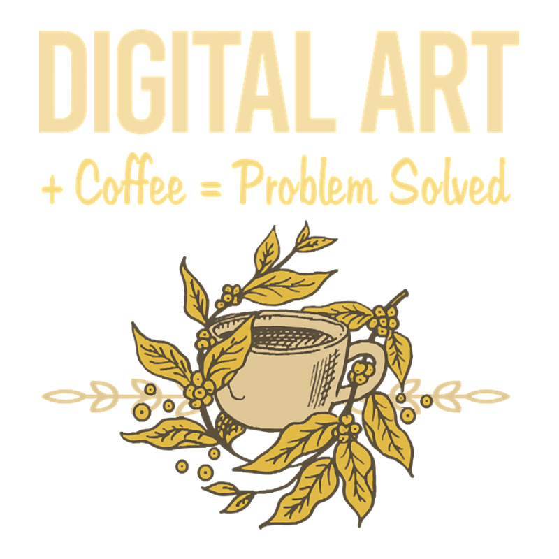 Problem Solved Coffee Digital Art Arts Mart Paper Bag -13 X 7 X 17 | Artistshot