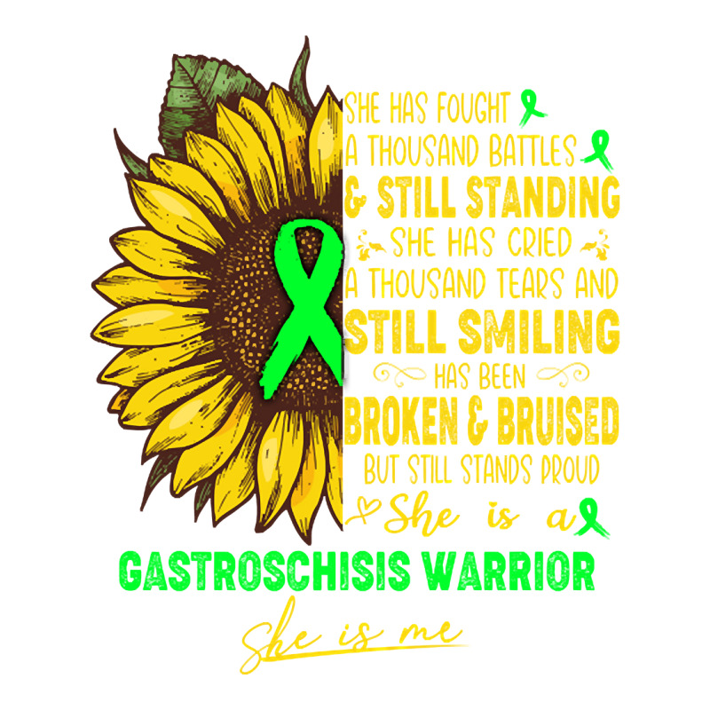 Gastroschisis Awareness She Is A Gastroschisis Warrior She Is Me Take Out Paper Bag - 14 X 10 X 15 1/2 | Artistshot