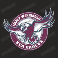 Manly Warringah Sea Eagles Ladies Fitted T-shirt | Artistshot