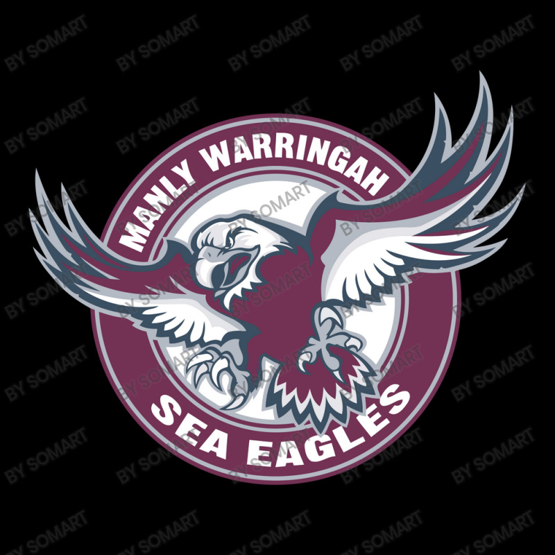 Manly Warringah Sea Eagles Cropped Sweater by SomArt | Artistshot