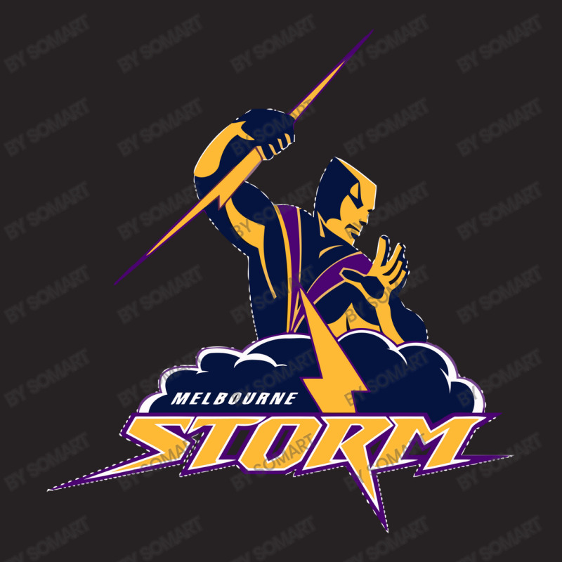 Melbourne Storm Vintage Cap by SomArt | Artistshot