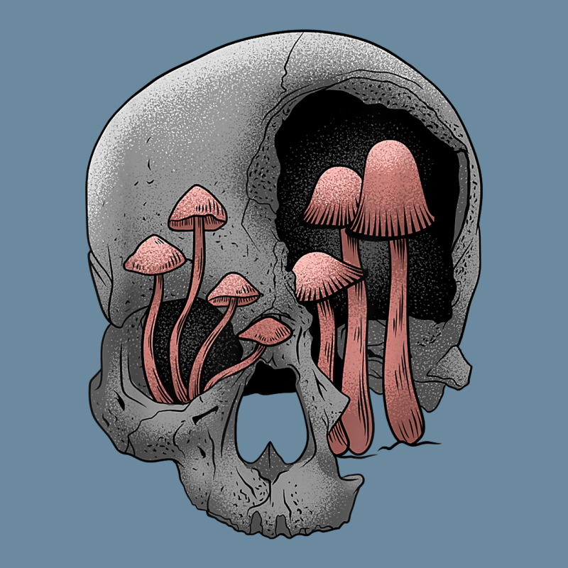 Skull Morel Mushrooms Mycologist Goth Mushroom Art T Shirt Urban Heavy T-shirt by alaizws | Artistshot