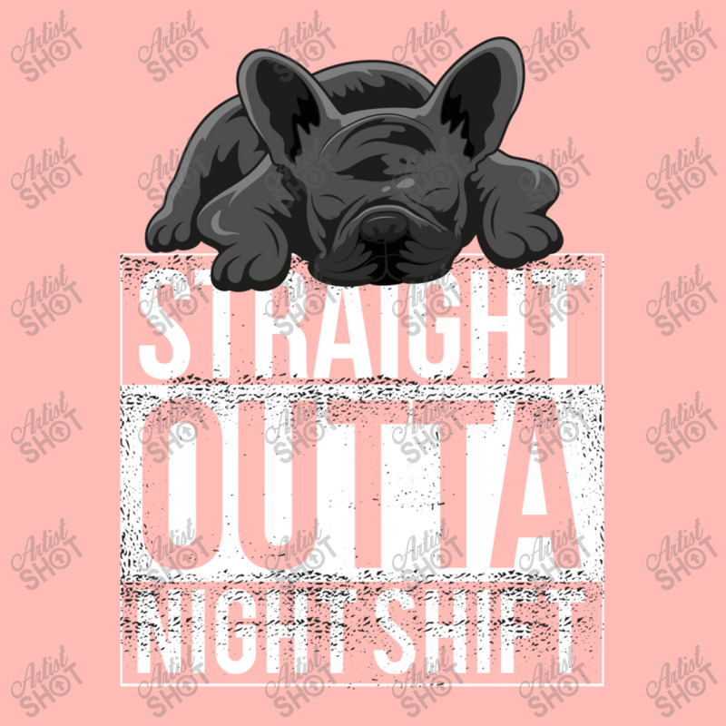 French Bulldog Straight Outta Night Shift Urban Heavy T-shirt | Artistshot