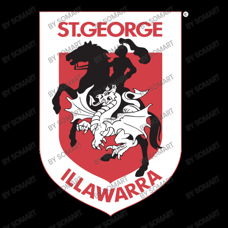 St. George Illawarra Baby Tee by SomArt | Artistshot