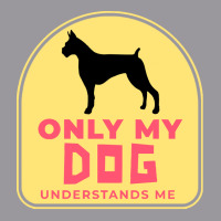 Only My Dog Understands Me T  Shirt Only My Dog Understands Me T  Shir Adjustable Baseball Cap | Artistshot