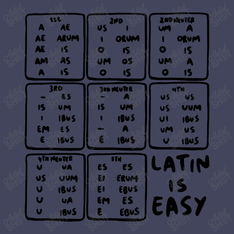 Latin Declensions Cheatsheet Ladies Adjustable Baseball Cap by Vario | Artistshot