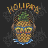 Pineapple Headphone Illustration Adjustable Baseball Cap | Artistshot