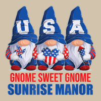 Sunrise Manor Nevada Gnome Sweet Gnome American Flag Gnomes T Shirt Adjustable Baseball Cap | Artistshot