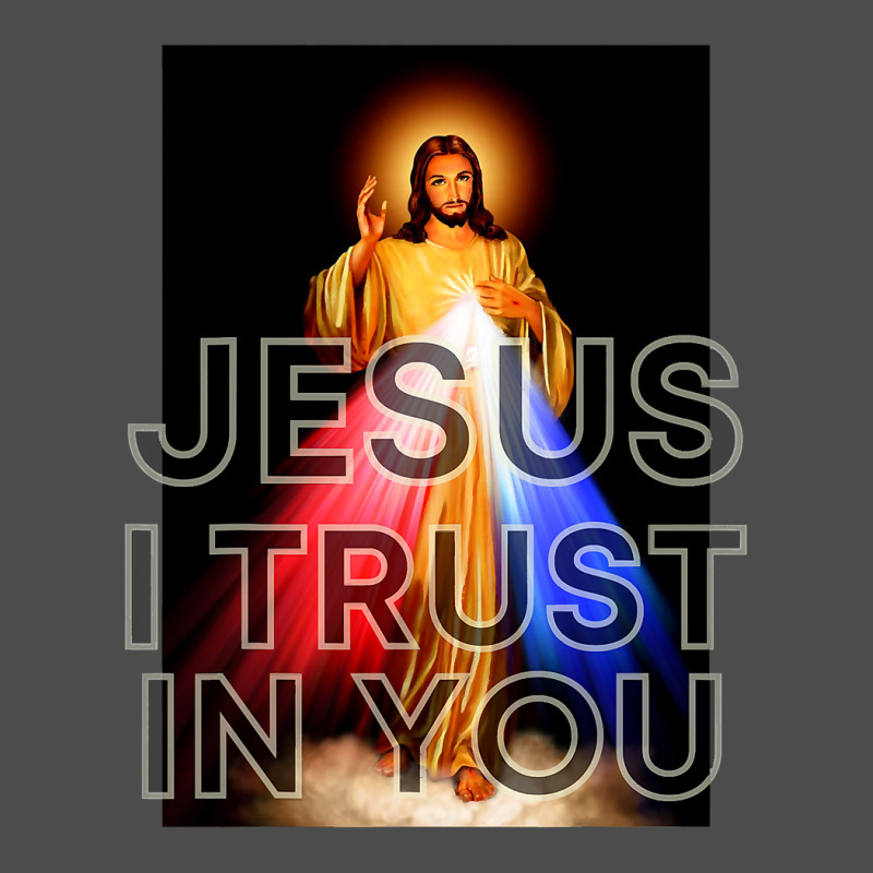 Jesus Christ Christian Jesus I Trust In You Divine Mercy Graphic Catho Adjustable Baseball Cap by pester | Artistshot