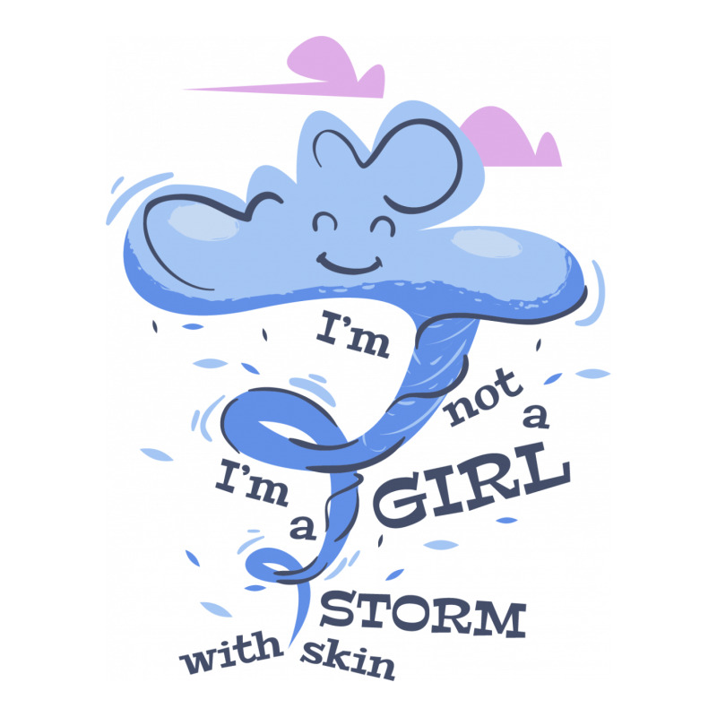 I'm Not A Girl I'm A Storm With Skin Bomber Jacket | Artistshot