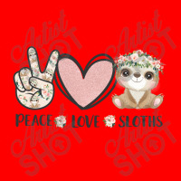 Peace Love Sloths Bomber Jacket | Artistshot