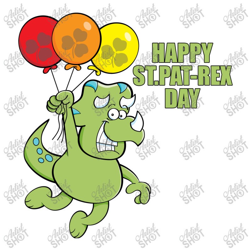 Patrick Day Flying Dinosaur With Balloon Bomber Jacket | Artistshot